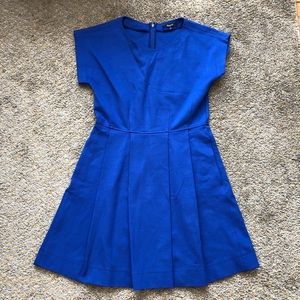 Madewell blue dress w/ pockets